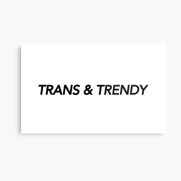 Trans Flag' Poster, picture, metal print, paint by Christian Strang