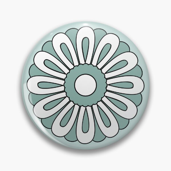 Item preview, one green floral mandala and pattern designed and sold by AlinNova.