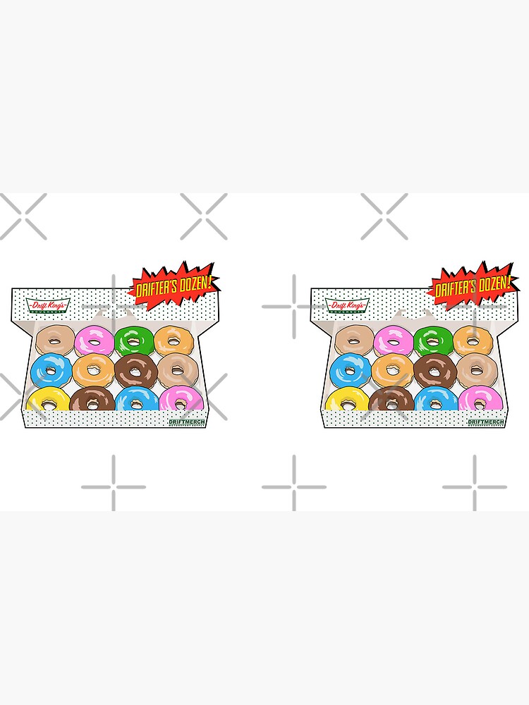 Thumbnail 6 of 6, Coffee Mug, Drift King's Donuts Drifter's Dozen Special Glazed Funny T-Shirt designed and sold by driftmerch.
