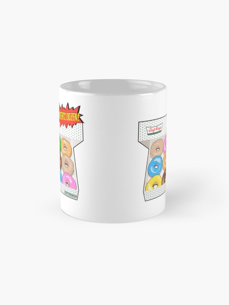 Thumbnail 4 of 6, Coffee Mug, Drift King's Donuts Drifter's Dozen Special Glazed Funny T-Shirt designed and sold by driftmerch.