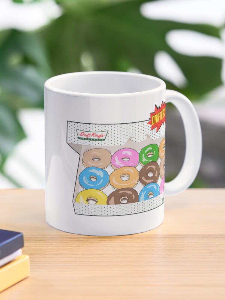 Thumbnail 1 of 6, Coffee Mug, Drift King's Donuts Drifter's Dozen Special Glazed Funny T-Shirt designed and sold by driftmerch.