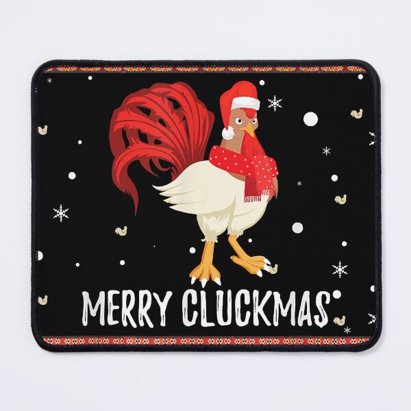 Item preview, Merry Cluckmas Funny Ugly Chicken Christmas Sweater Jumper designed and sold by abrahamsingle.