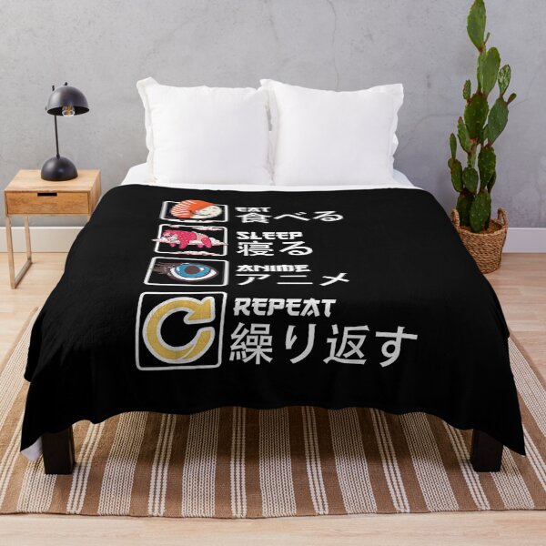 Artikelvorschau, Eat Sleep Anime Repeat entworfen und verkauft von Butterfilei.