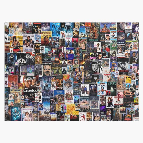 The 200 Best Movies from the 1980s Jigsaw Puzzle