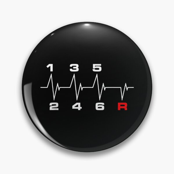 Item preview, 6 Speeds Gear Manual Transmission Heartbeat.png designed and sold by Actiondemoo.