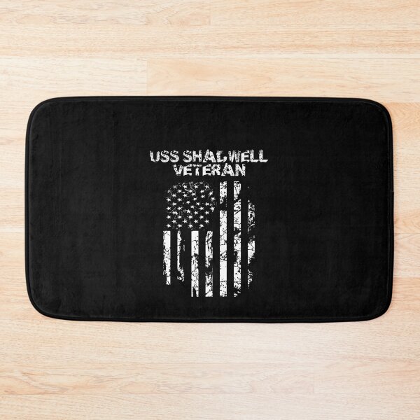 Item preview, USS Shadwell Military Veteran Distressed USA Flag designed and sold by Evrallimee.