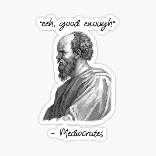 Git Gud Scrub Socrates Funny Gamer Meme Sticker for Sale by Joeconnor