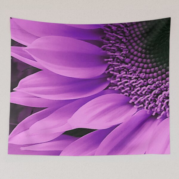 Item preview, Lilac Sunflower Fine Art Macro Art Photo designed and sold by DEC02.