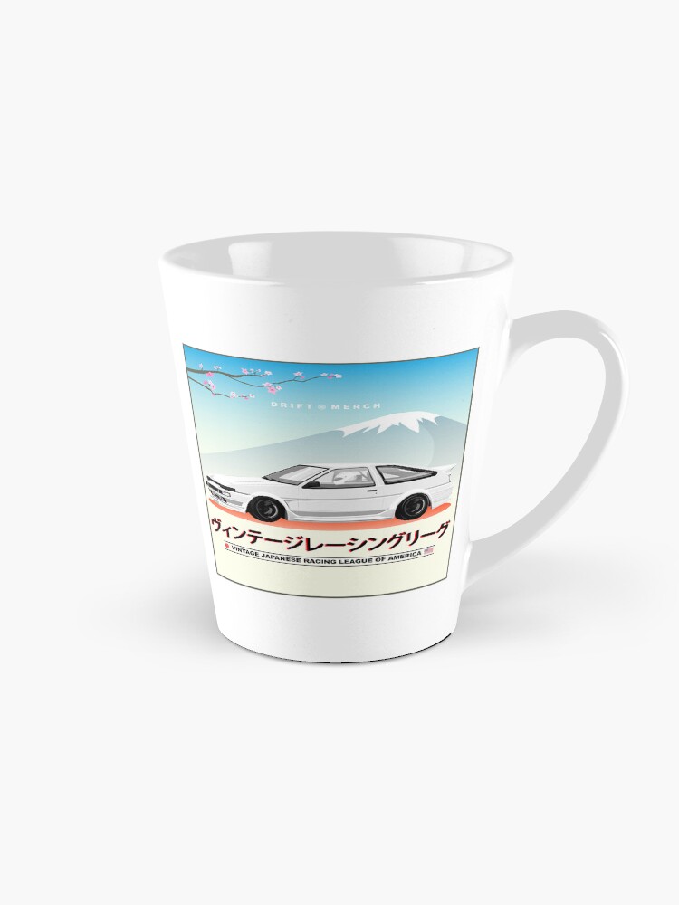 Thumbnail 1 of 4, Coffee Mug, Vintage Japanese Racing League of America AE86 designed and sold by driftmerch.