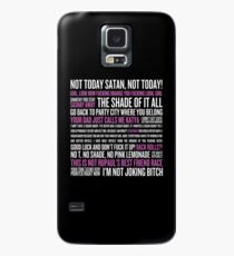 Funda/vinilo para Samsung Galaxy Rupaul's Drag Race Quotes (fondo negro)