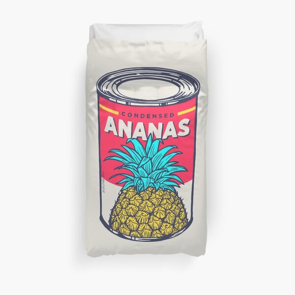 Condensed ananas Duvet Cover
