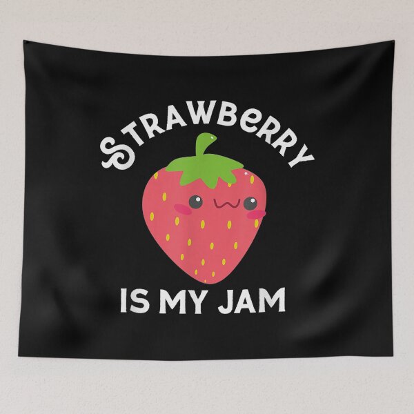Item preview, Strawberry Is My Jam designed and sold by Actiondemoo.