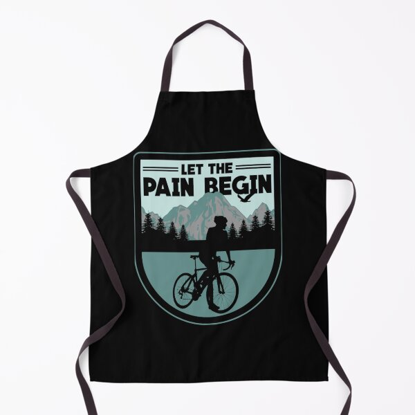 Item preview, Let The Pain Begin - Bicycle Biking Cyclist designed and sold by Bwines18.