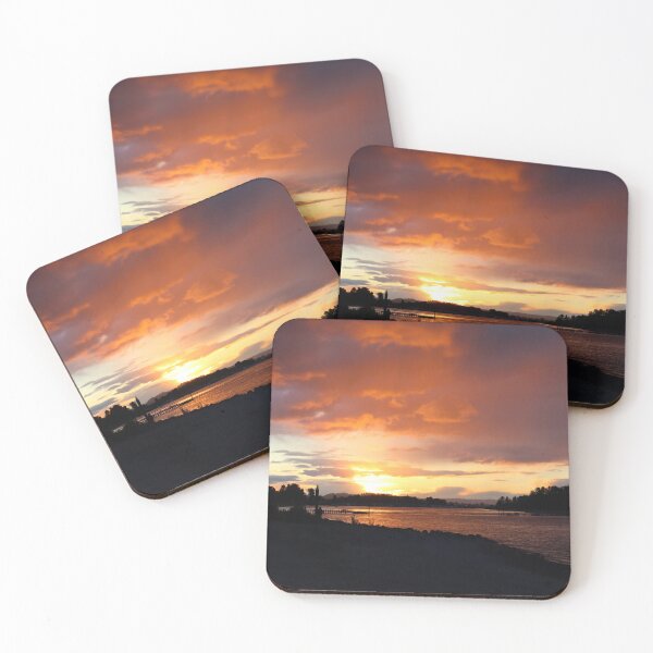 Item preview, The Columbia River at Sunset designed and sold by LemonArts42.
