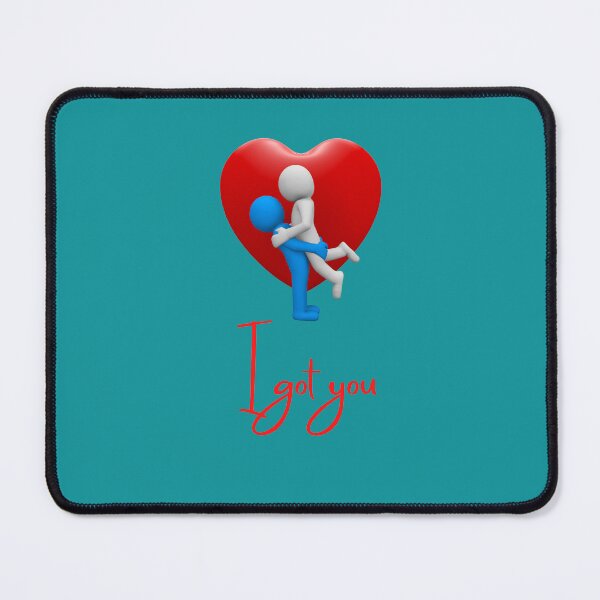 Item preview, I got you, happy hugging couple designed and sold by Blended Designs ⭐⭐⭐⭐⭐.