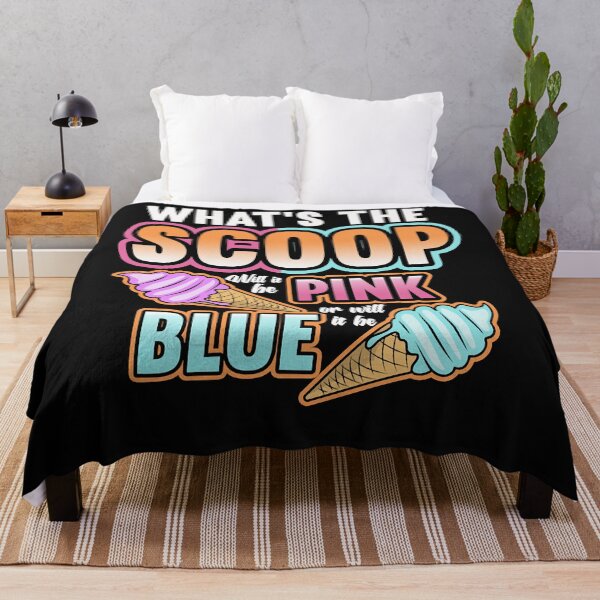 Item preview, Whats The Scoop Will It Be Pink Or Will It Be Blue designed and sold by DavidTatey.