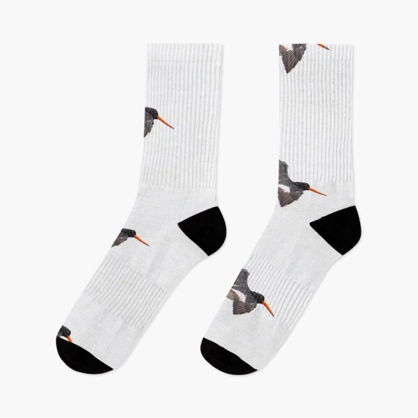 Item preview, Black and white variable oystercatcher in flight designed and sold by Brian Scantlebury.