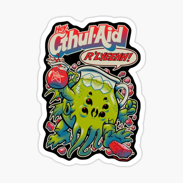 CTHUL-AID Sticker