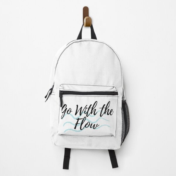 Item preview, Go with the Flow - Motivational Affirmation Mantra designed and sold by ActionFocus.