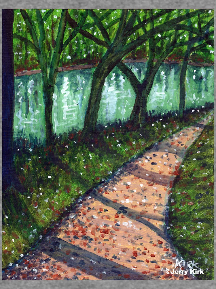 Thumbnail 6 of 6, Lightweight Sweatshirt, 'Blue Ridge Ruminations #8' designed and sold by Jerry Kirk.