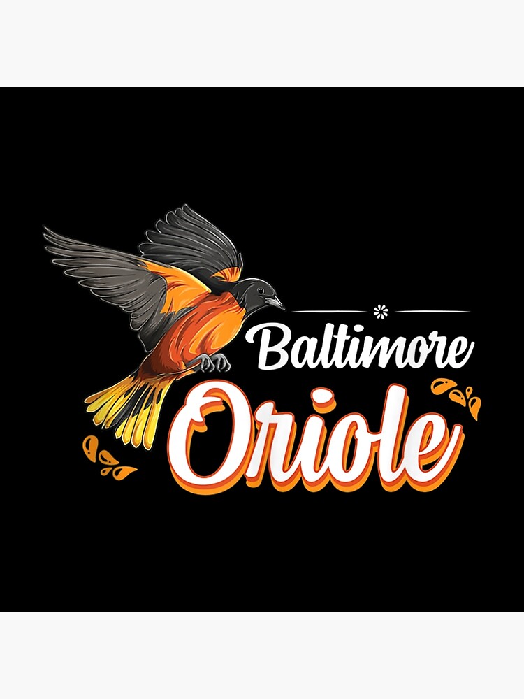  Vintage Retro Style Baltimore Oriole Long Sleeve T