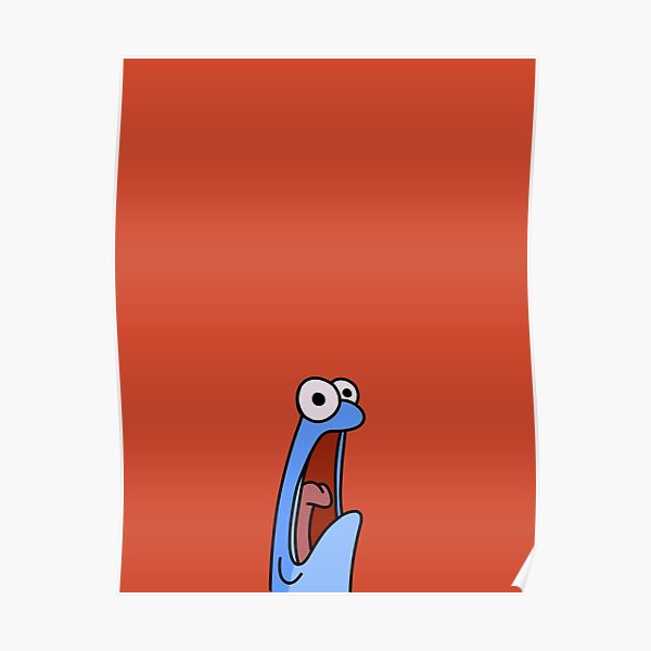 "Anchovy Spongebob Squarepants Fish" Poster for Sale by LazySueCreation