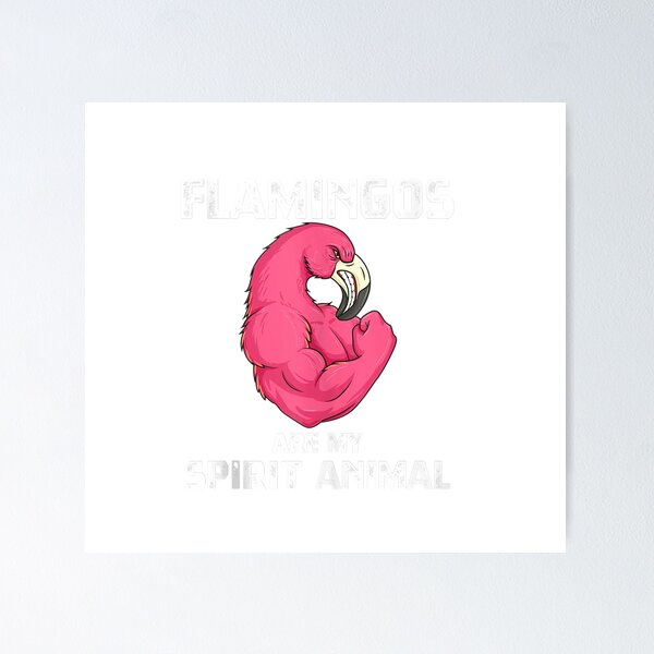 Item preview, Flamingos Are My Spirit Animal Cute Funny Design Gift Tank Top designed and sold by DashaLitvinchuk.