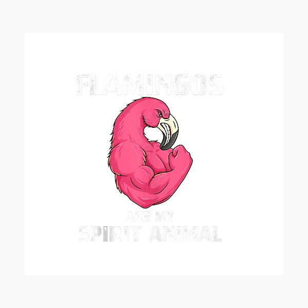 Item preview, Flamingos Are My Spirit Animal Cute Funny Design Gift Tank Top designed and sold by DashaLitvinchuk.