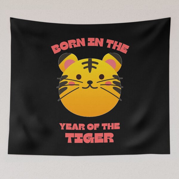 Item preview, Born in the Year of the Tiger Cute designed and sold by AuthenticJPN.