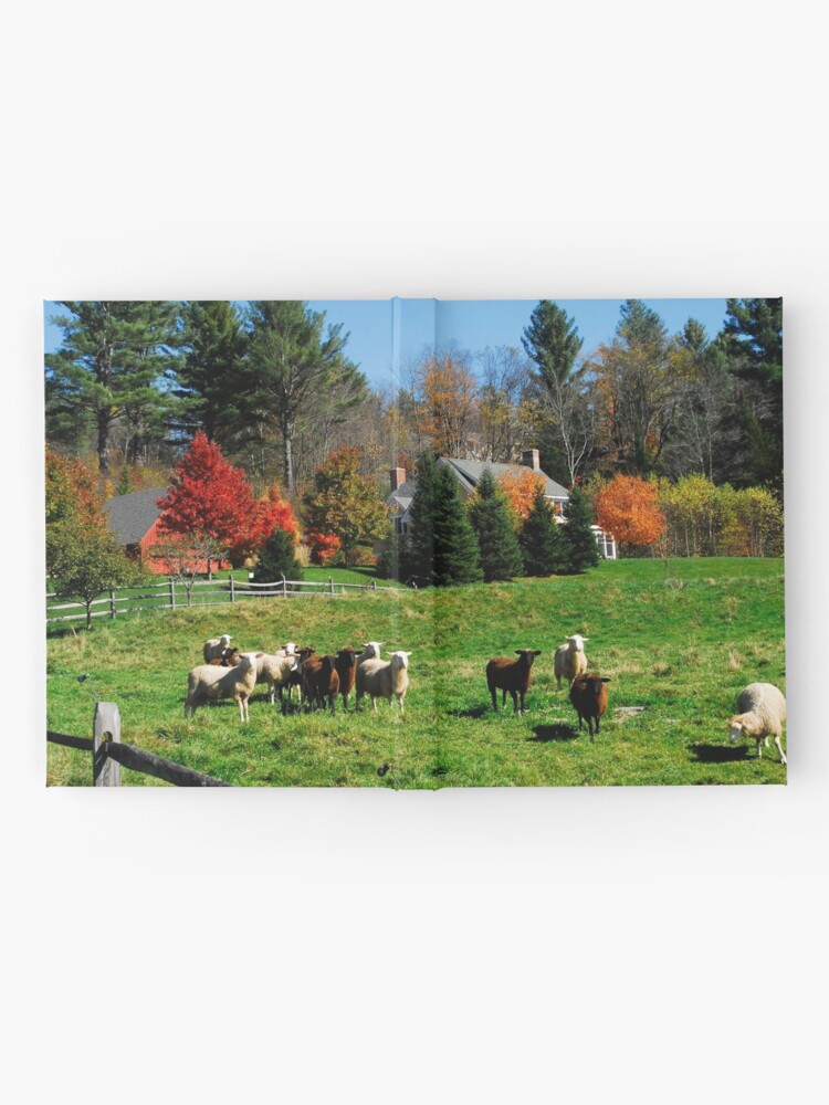 Alternate view of Sheep Farm in the Vermont Countryside Hardcover Journal