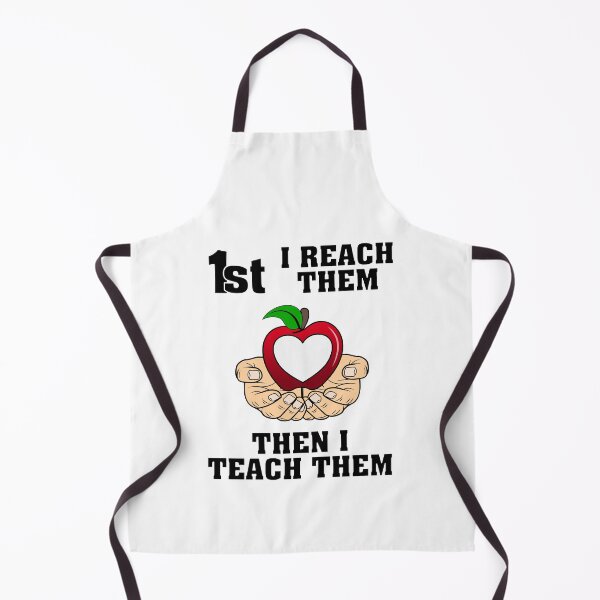Item preview, FIRST I REACH THEM, THEN I TEACH THEM - uplifting quote and design for teachers and students american male hands designed and sold by allmarkmade.