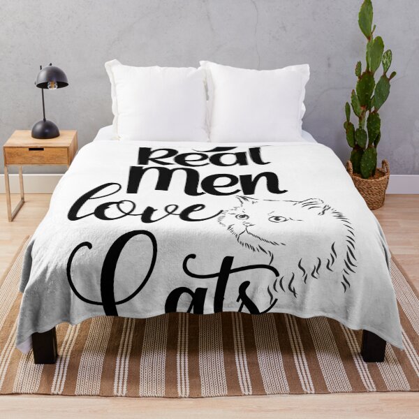 Item preview, Real men love cats designed and sold by theluckstore.