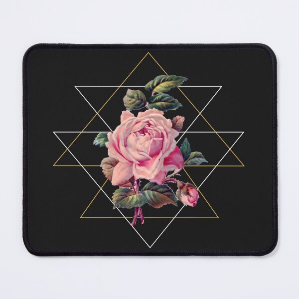 Item preview, Vintage Pink Rose Geometry designed and sold by Bluepress.