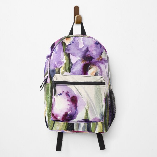 Item preview, Purple Iris Art Watercolor designed and sold by Teri Peterson.