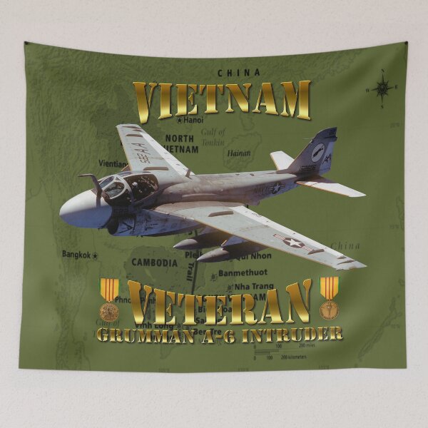 Item preview, A-6 Intruder Vietnam Veteran designed and sold by Mil Merchant.