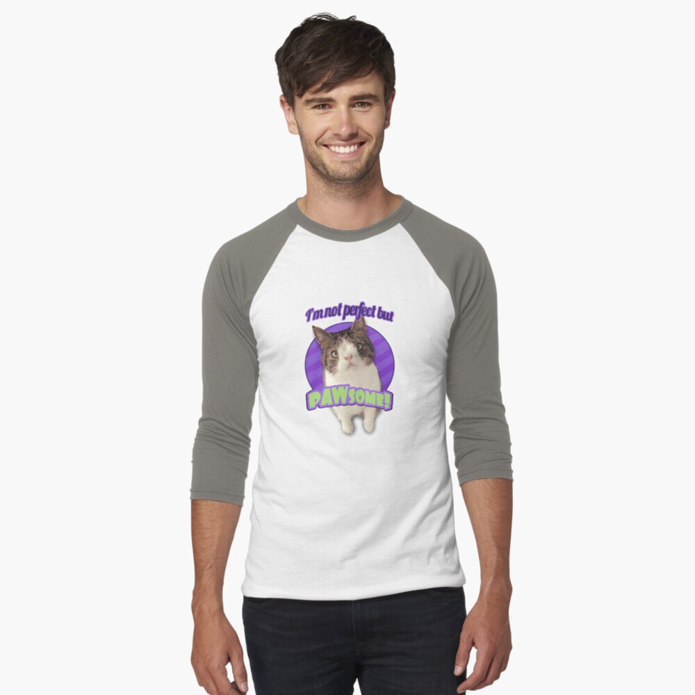 Item preview, Baseball ¾ Sleeve T-Shirt designed and sold by puzzlepixel.