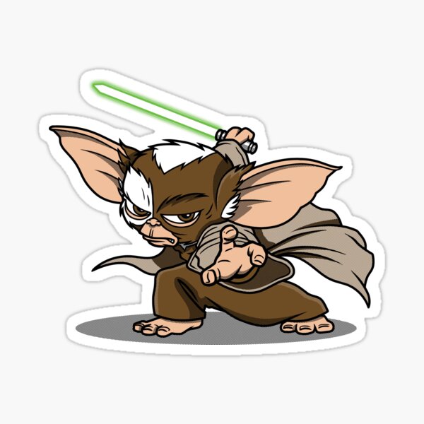 Maître Mogwai Sticker