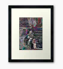 typewriter experiment Gerahmtes Wandbild