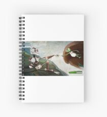 The creation of Zaphod - The creation of Zaphod Spiral Notebook