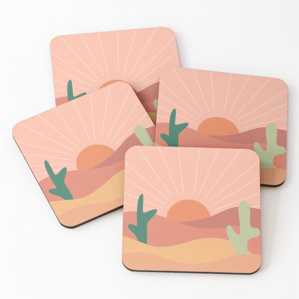 Item preview, Minimalist Desert Sunset designed and sold by Denvervineart.