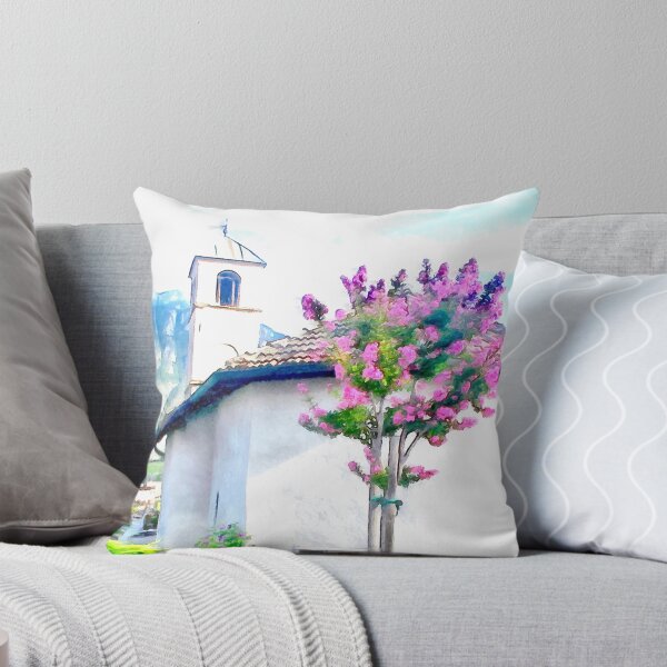 Item preview, church with blooming tree designed and sold by Giuseppe Cocco.
