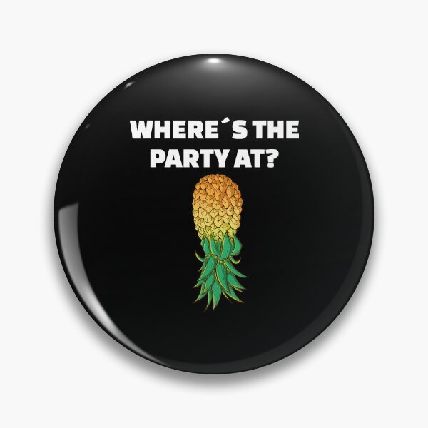Artikelvorschau, Umgedrehte Ananas, wo die Party an ist entworfen und verkauft von anthonymark14.