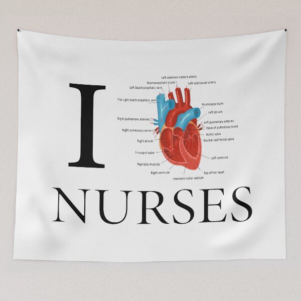 Item preview, I Love Nurses designed and sold by EDDANI.