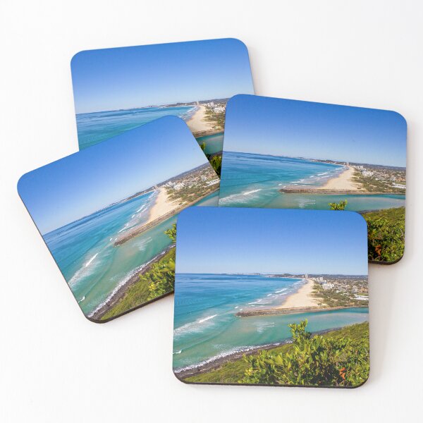 Item preview, View from Burleigh Heads National Park  on a sunny summer's day designed and sold by Kevin Hellon.