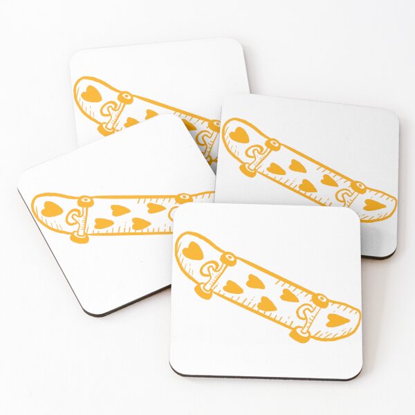 Item preview, I love my skateboard (yellow) designed and sold by mckayla21m.
