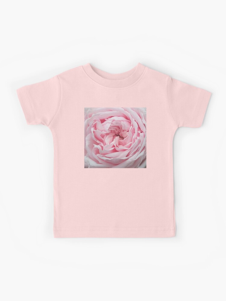 Delicate Pink Rose Flower Petal Pattern
