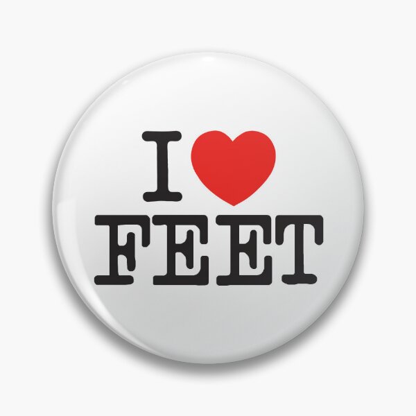 Item preview, I love feet designed and sold by BluueRainbow.