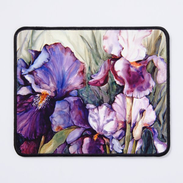 Item preview, Purple Iris Art Garden designed and sold by Teri Peterson.