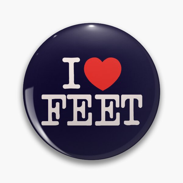 Item preview, I love feet (w) designed and sold by BluueRainbow.