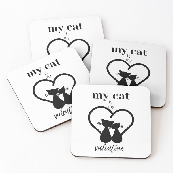 Item preview, My Cat Is My Valentine Shirt designed and sold by LIQA.